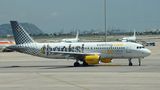 Als der spanische Billigflieger den 50.000.000. Fluggast begrüßen konnte, wurde der hintere Teil eines Airbus mit einem Danke-Schriftzug versehen.