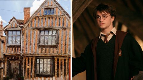 Ein Zusammenschnitt aus Godric's Hollow und Harry Potter