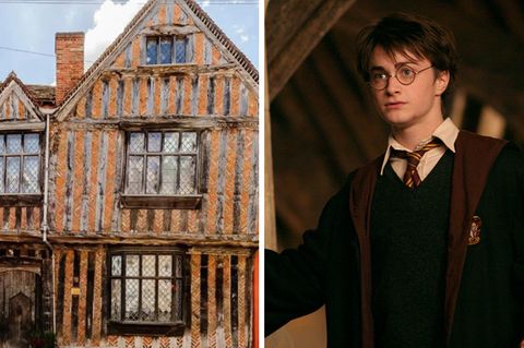 Ein Zusammenschnitt aus Godric's Hollow und Harry Potter