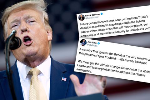 US-Präsident Donald Trump kündigt jetzt auch ganz offiziell das Pariser Klimaabkommen.
