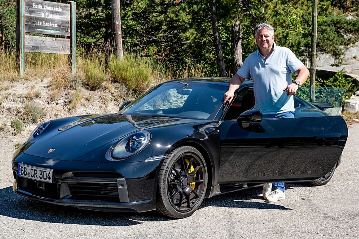 Erprobung Porsche 911 Turbo S Baureihe 992