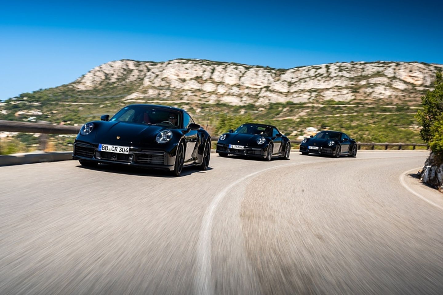 Erprobung Porsche 911 Turbo S Baureihe 992