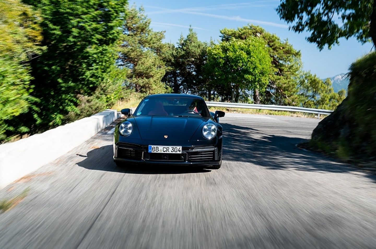 Erprobung Porsche 911 Turbo S Baureihe 992
