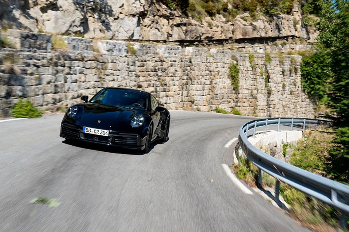 Erprobung Porsche 911 Turbo S Baureihe 992
