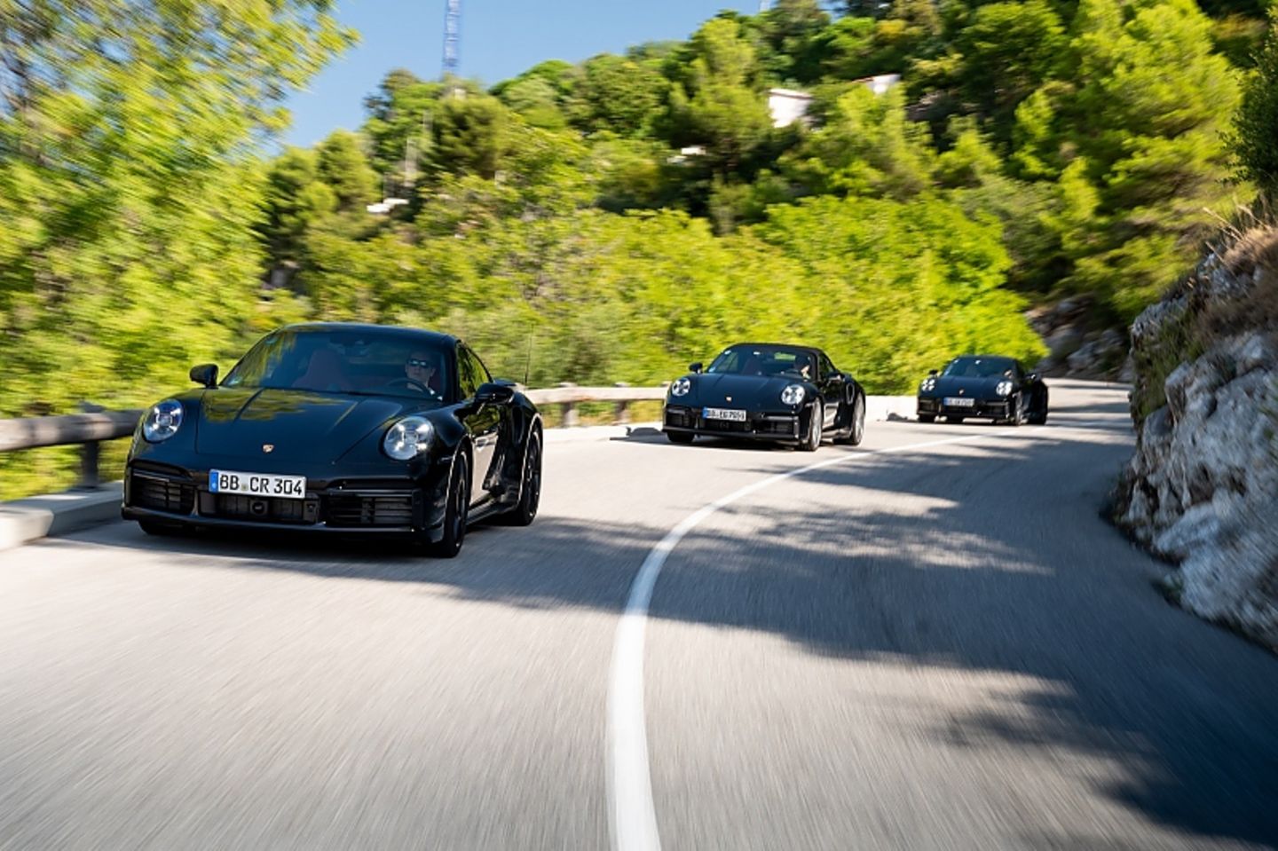 Erprobung Porsche 911 Turbo S Baureihe 992