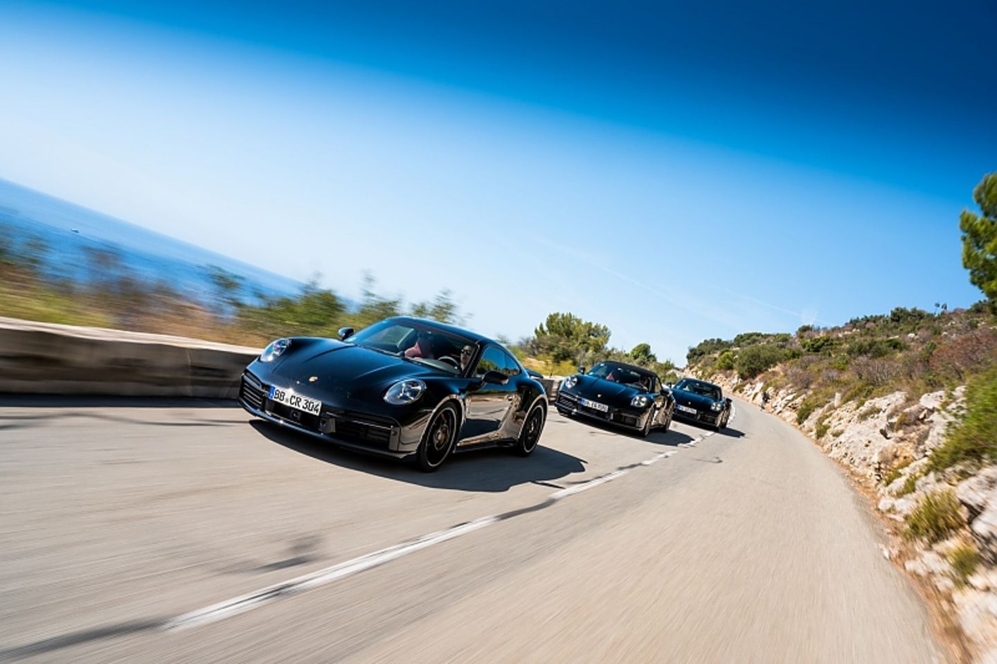 Erprobung Porsche 911 Turbo S Baureihe 992