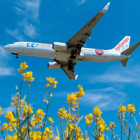 Ein Flugzeug der Airline Air Europa