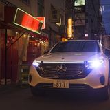 Mercedes EQC in Japan