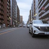 Mercedes EQC in Japan