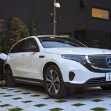 Mercedes EQC in Japan