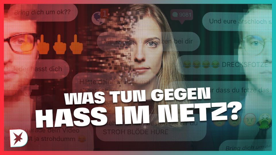 Was tun gegen Hass im Netz? Darum geht es in der neuen DISKUTHEK-Folge mit Youtuber Open Mind, Politikerin Wiebke Winter und Künast-Anwalt Severin Riemenschneider Was tun gegen Hass im Netz? Darum geht es in der neuen DISKUTHEK-Folge