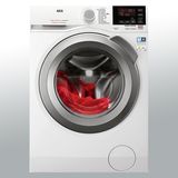 Waschmaschine: AEG L6FB64470  Mit guter Waschleistung und sogar hervorragender Dauer-Performance erkämpft sich der AEG L6FB64470 mit einer "guten" (1,8) Gesamtwertung den zweiten Platz. Mit einem Preis von 410 Euro gibt's obendrauf den Preis-Leistung-Sieg.  Den ganzen Test können Sie gegen eine Gebühr hier einsehen