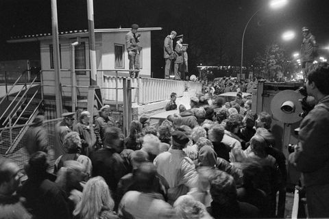 30 Jahre Mauerfall Grenzübergang Invalidenstraße