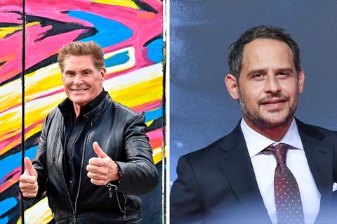 David Hasselhoff und Moritz Bleibtreu