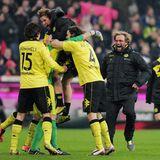 Erster Sieg in München seit 19 Jahren  Im zweiten Teil der Wachablösung (das Hinspiel gewann der BVB bereits mit 2:0) feierten die Dortmunder am 26. Februar 2011 einen furiosen 3:1-Sieg in München. Klopps Kommentar: "Beim letzten Sieg in München wurden die meisten meiner Spieler ja noch gestillt!"