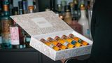So sieht eine fertige Probier-Box aus. Der Großteil der Kunden nutzt diese als Geschenk und gar nicht zum Eigenkonsum.