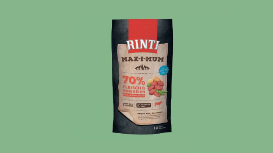 Trockenfutter für Feinschmecker: „RINTI MAX-I-MUM“ ist getreidefrei und mit hohem Anteil an frischem Fleisch hergestellt. Der natürliche Fleischgeschmack bleibt erhalten und die artgerechte Nahrungsverwertung wird unterstützt. Wir verlosen 4x einen 12-kg-Sack im Wert von je ca. 54 Euro. www.rinti.de