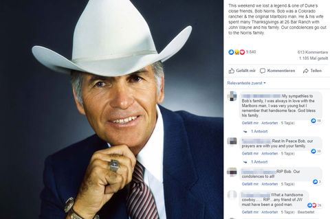 "Marlboro Man" Robert Norris gestorben