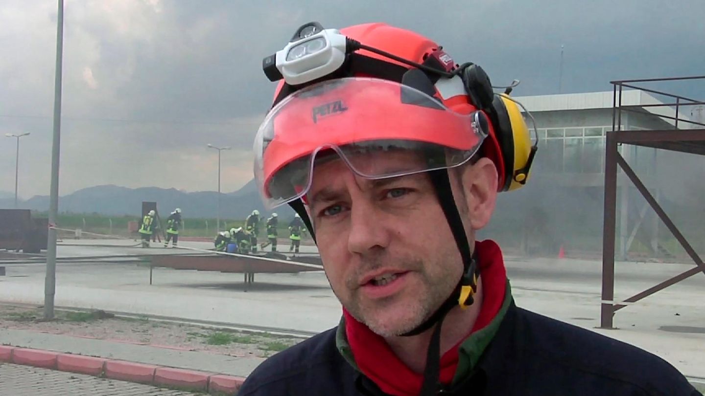 Dieses undatierte Archivbild zeigt James Le Mesurier, Gründer der syrischen Rettungsorganisation Weißhelme