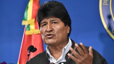 Evo Morales ist als Präsident Boliviens zurückgetreten 