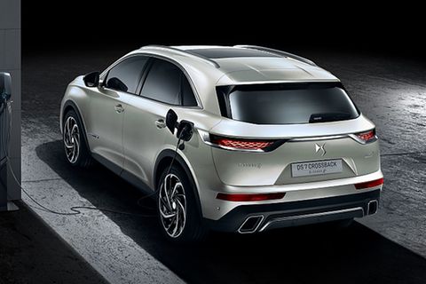 An einer 7,4 kW Wallbox ist die 13,2 Kilowattstunden Batterie des DS Crossback E-Tense nach 125 Minuten wieder gefüllt