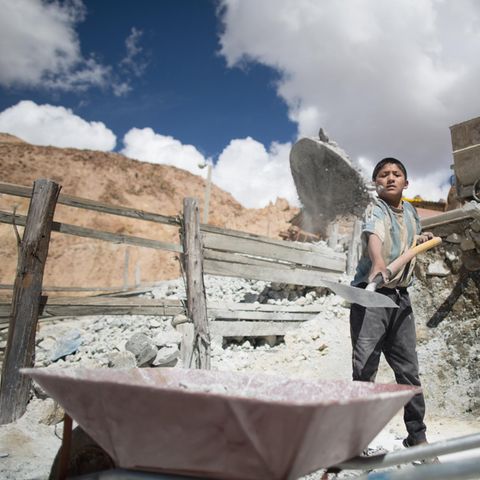 Kinderarbeiter Jorge, 12
