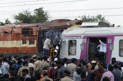 Indien: Überwachungsvideo zeigt Frontalzusammenstoß zweier Züge