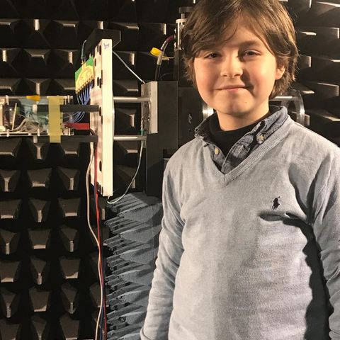 Der neunjährige Laurent aus Amsterdam steht kurz vor der Bachelor-Prüfung an der TU Eindhoven