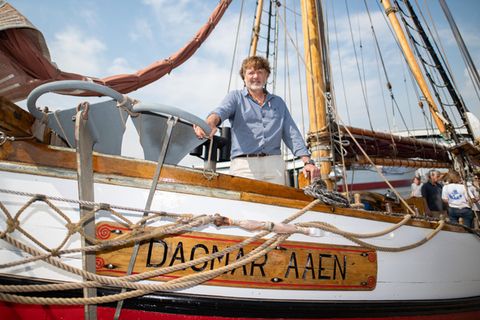 Arved Fuchs (Archivbild vom Mai 2018) hat mit seinem Expeditionsschiff "Dagmar Aaen" mehrfach im Packeis überwintert
