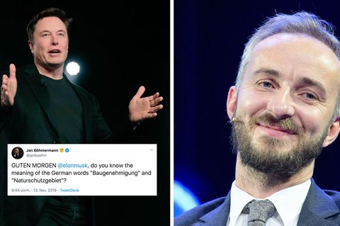 Jan Böhmermann reagiert mit einem Tweet auf Musks Baupläne in Berlin