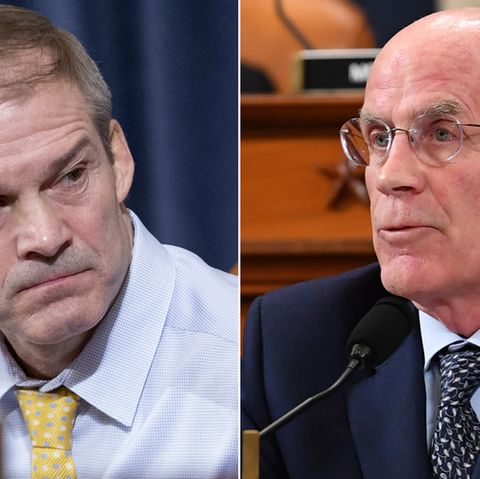 Jim Jordan (l.) und Peter Welch bei der Anhörung im US-Kongress