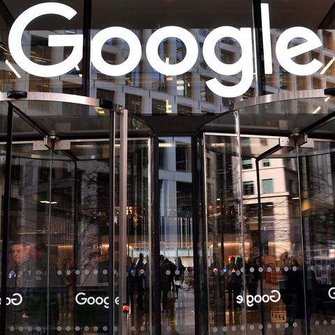 Eingang des Google-Büros in London