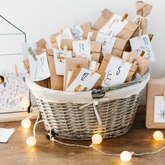 Ein selbst gebastelter Adventskalender