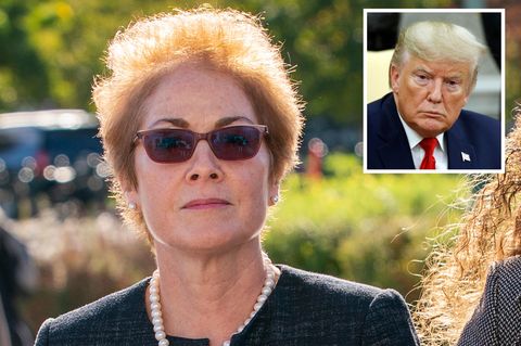Marie Yovanovitch und Donald Trump