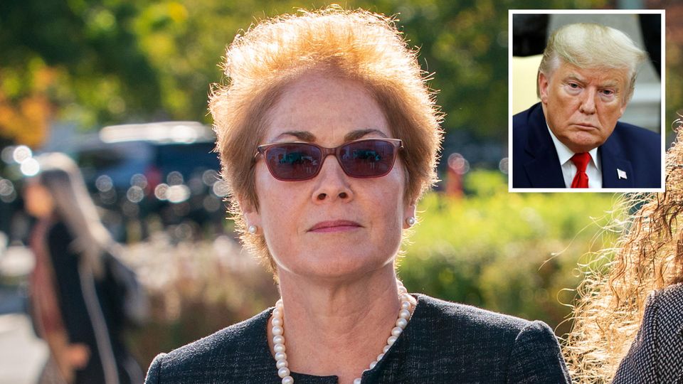Marie Yovanovitch und Donald Trump