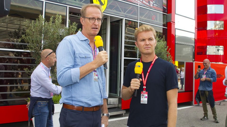 Nico Rosberg und Florian König Nico Rosberg und Florian König