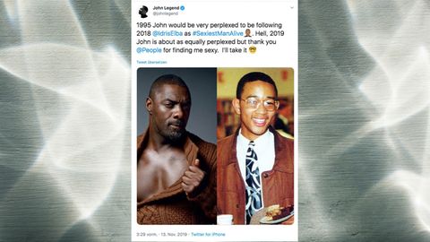 John Legend und Idris Elba