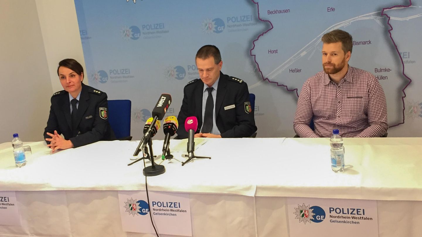 Pressekonferenz der Polizei nach dem angeblichen Spritzenangriff auf eine Jugendliche