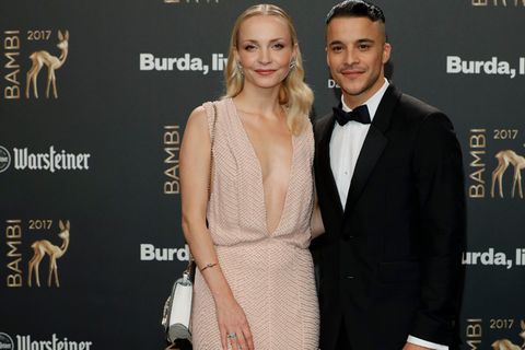 Janin und Kostja Ullmann bei der Bambi-Verleihung 2017