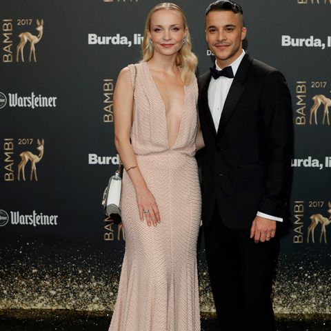 Janin und Kostja Ullmann bei der Bambi-Verleihung 2017