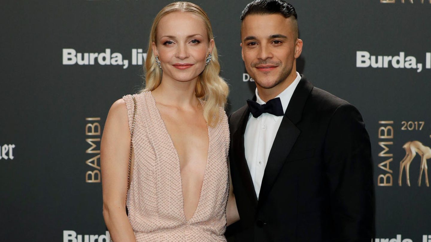 Janin und Kostja Ullmann bei der Bambi-Verleihung 2017