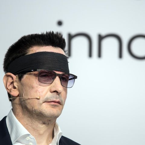 Innogy-Manager Bernhard Günther nach dem Säureangriff