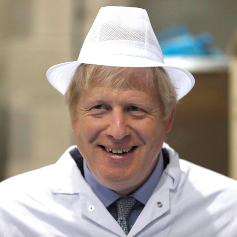 Boris Johnson bei einem Wahlkampftermin