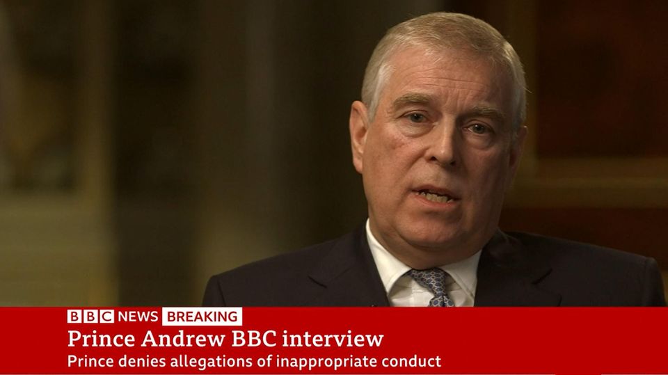 Prinz Andrew im BBC-Interview