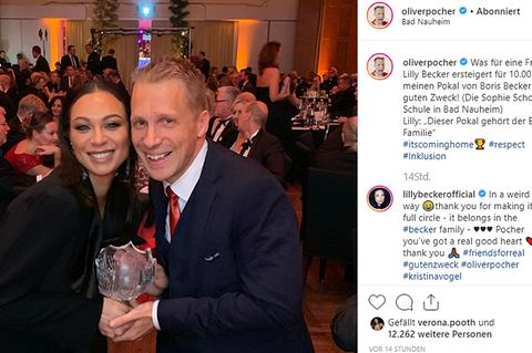 Lilly Becker und Oliver Pocher
