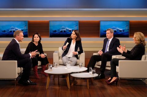Anne Will und ihre Gäste