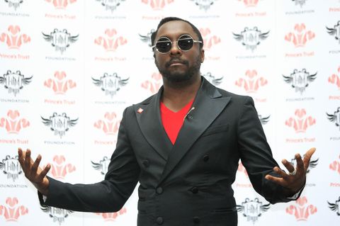 Rapper Will.i.am auf dem roten Teppich
