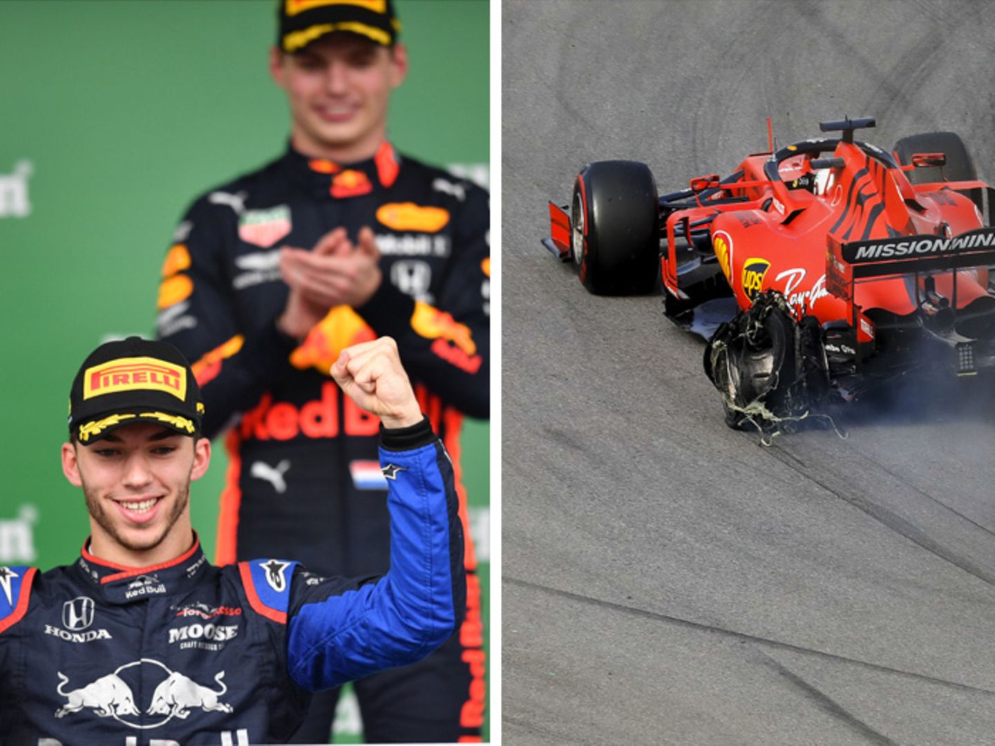 Grand Prix in Brasilien Drama bei Ferrari, Chaos bei Mercedes und die Youngster jubeln STERN.de