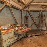 Die ehemalige Schaltzentrale des Silos.