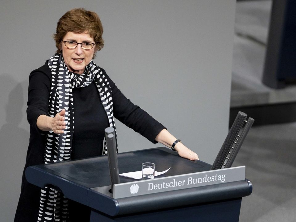 Britta Haßelmann, erste parlamentarische Geschäftsführerin der Grünen Britta Haßelmann, erste parlamentarische Geschäftsführerin der Grünen